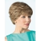 Pretty Amazing Smart Short Layered Cut 100% Hand-tied Curly Blonde Short Human Hair Wigs