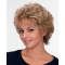 Fascinating Fluffy Short Curly Blonde Synthetic Capless Hair Wigs 8Inches