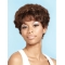 Perfect Brown Curly Short African American Capless Wigs For Black Women