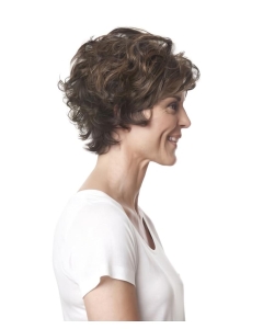 Cheap Cool Lace Front Curly Short Lace Front Synthetic Wigs