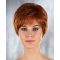 Cool Style Auburn Curly Synthetic Refined Short Capless Wigs 8Inch