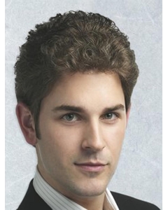 Brown Mature Curly Wigs For Cancer