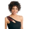 Brown Curly Short African American Wigs