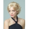 Blonde Curly Synthetic Popular Short Wigs
