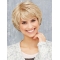 Monofilament Blonde Synthetic 8" Short Bob Haircuts