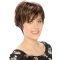 Designed Monofilament Synthetic Straight 8" Short Wigs