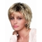 8" Short Designed Blonde Straight Bob Wigs