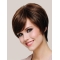 Style 8" Short Straight Brown Bob Wigs
