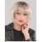 Platinum Blonde Monofilament 10" Synthetic Bob Wigs