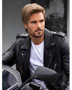 Monofilament Straight 4" Suitable Men Hair