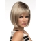 Straight Capless Blonde Bob Best Synthetic Hair Wigs