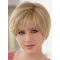 Remy Human Hair Blonde Monofilament Gentle Short Wigs