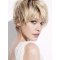 Faddish Straight Boycuts Blonde Short Wigs