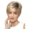 Blonde Straight Synthetic Elegant Short Wigs