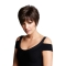 Discount Monofilament Layered Straight Short Wigs