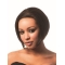 Brown Straight Lace Front African American Wigs