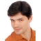 Fashion Monofilament Straight Short Men Toupees
