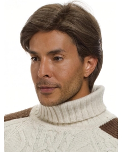 Stylish Straight Hand Tied Short Men Wigs