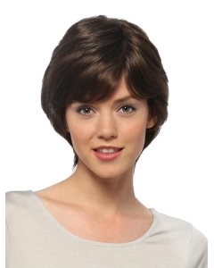 New Design Straight Black Layered Fashional Wigs