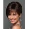 Fashionable Brown Straight Short Monofilament Wigs