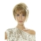 Fashionable Lace Front Bobs Blonde Short Wigs