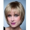 New Blonde Straight Short Capless Synthetic Women Wigs