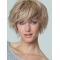 Fabulous Blonde Short Straight Boycuts High Quality Synthetic Women Wigs