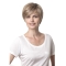 Impressive Straight Short Blonde Lace Front Synthetic Women Wigs
