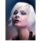 Young Fashion Dramatic Layered White Straight Short Capless Synthetic Women Wigs