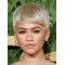  6" Straight Short Full Lace Synthetic  Zendaya Women Wigs