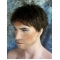 Polite Black Straight Short Capless Synthetic Men Wigs