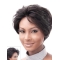 Durable Auburn Layered Lace Front Straight Short Human Hair Women Wigs