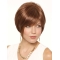 Sassy Auburn Bobs Lace Front Straight Short Synthetic Women Wigs