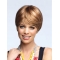 Blonde Straight Short Capless Synthetic Women Wigs