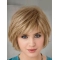 Stylish Blonde Straight Short Capless Synthetic Women Bob Wigs