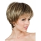 Preferential Lace Front Straight Short Petite Synthetic Women Wigs