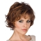  Exquisite Layered Straight Short Lace Front Synthetic Women Wigs