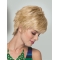 Incredible Blonde Straight Short Monofilament Synthetic Women Wigs