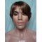 Brown Straight Short Capless Synthetic Polite Men Wigs