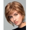 Wavy Short  Blonde Boycuts  Monofilament Synthetic Quality Ladies Wigs