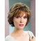 Wavy Brown Short Wavy 8" Soft Lace Front Classic Synthetic Women Wigs