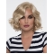 Modern Blonde Wavy Short 10" Lace Front Synthetic Women Wigs