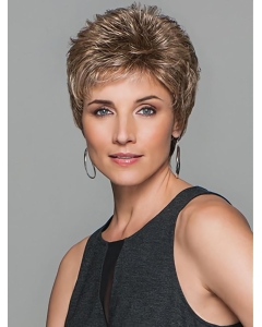 Wavy Short Best Boycuts 4" Capless Synthetic Women Wigs