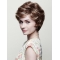 8" Wavy Brown Classic Short Capless Synthetic Women Wigs
