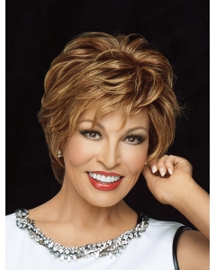 Blonde Wavy Short Lace Front Human Hair Women Wigs