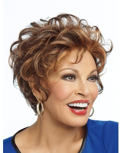 Blonde Wavy Short Lace Front Synthetic Women Wigs