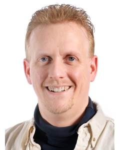 Style Blonde Wavy Short Monofilament Human Hair Men Wigs