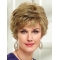 So Great Short Wavy Blonde Layered Capless Popular Synthetic Women Wigs