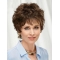 Fabulous Brown Short Wavy Layered Monofilament Synthetic Women Wigs
