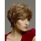 Wonderful Blonde Short Wavy Boycuts Capless Fantastic Synthetic Women Wigs